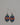 gemstone dangle earrings