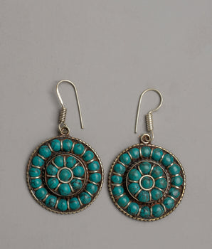 turquoise blue earrings