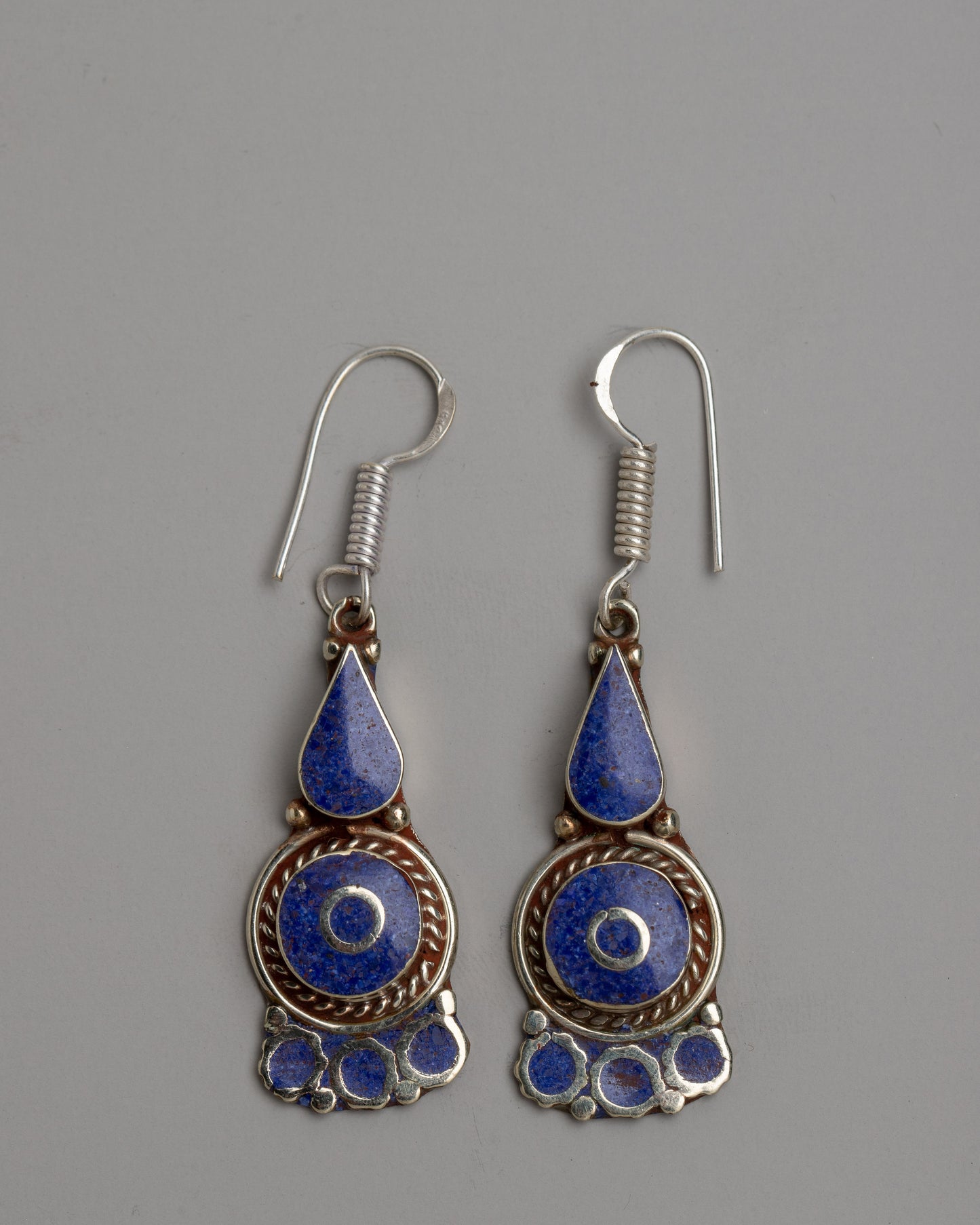 earrings lapis lazuli