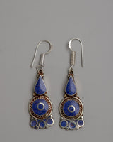 earrings lapis lazuli