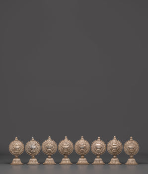 Buddhist Eight Auspicious Symbols of Prosperity | Spiritual Home Decor