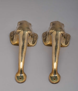 Elephant Brass Exterior Door Handles