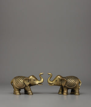Pair of Statue Elephant Bronze​