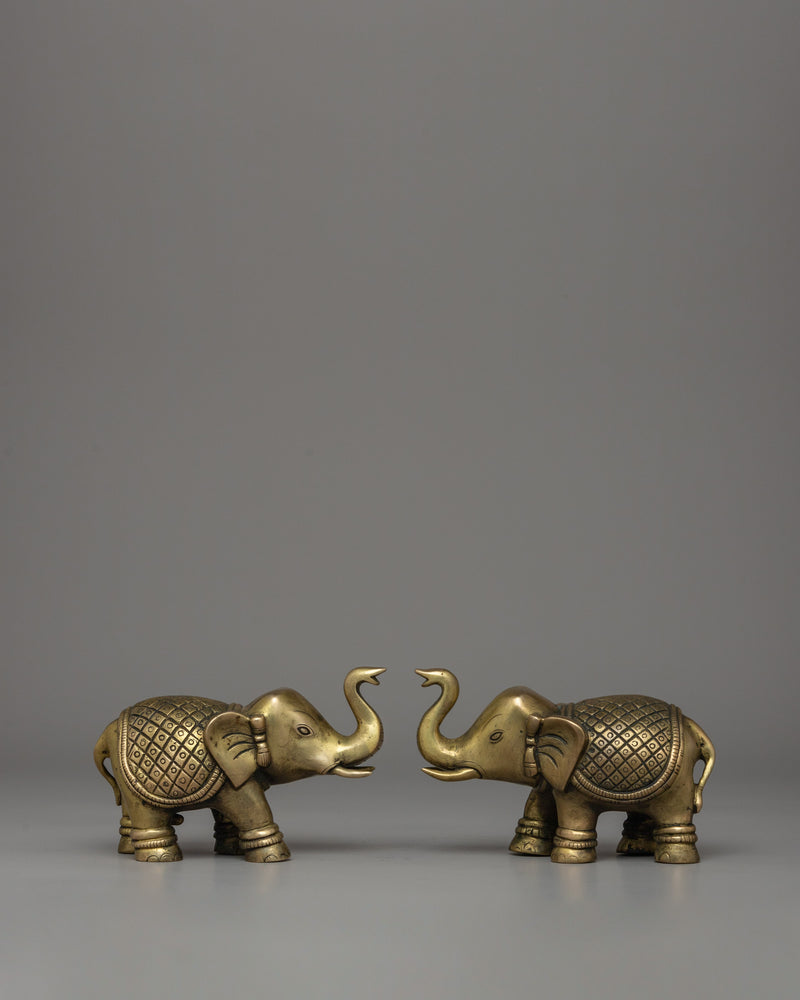 Pair of Statue Elephant Bronze​