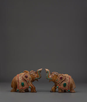 Copper Elephant set