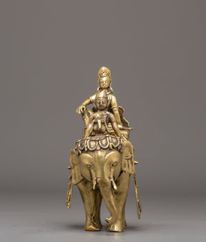 Handcrafted Tibetan Elephant Art