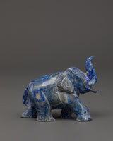 Lapis Lazuli Elephant Figurine