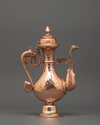 Buddhist Copper Ceremonial Ewer