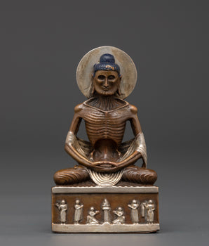 Fasting Oxidized Copper Shakyamuni buddha