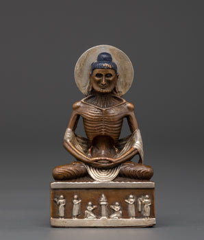 Fasting Oxidized Copper Shakyamuni buddha 