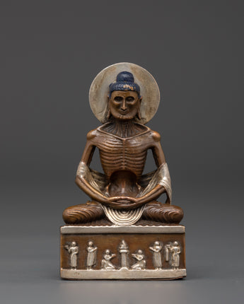 Fasting Oxidized Copper Shakyamuni buddha 