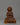 Oxidized Copper Fasting Buddha Statue