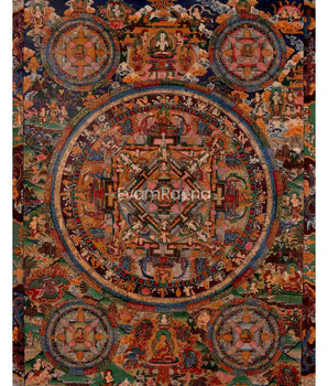 Five Mandalas Thangka