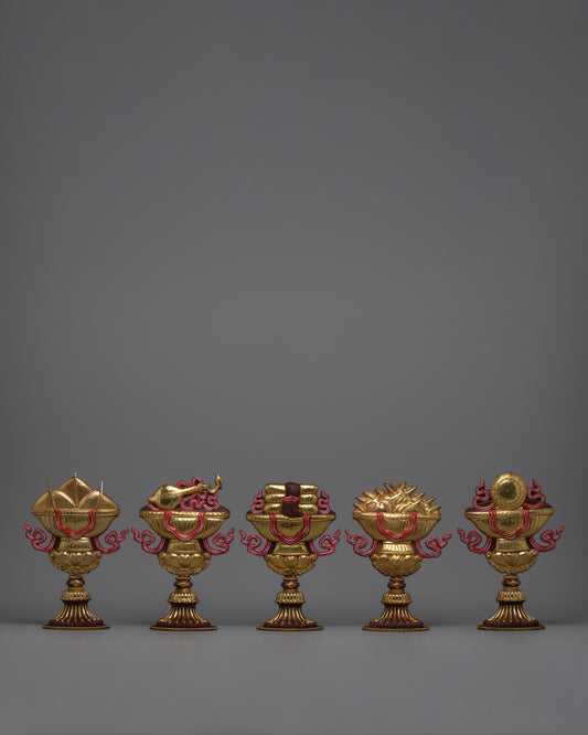 Five Auspicious Symbols of Buddhism