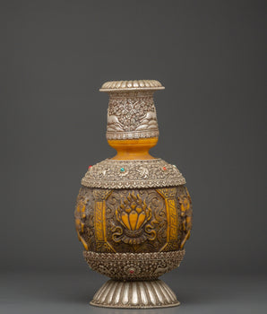 Traditional Tibetan vase