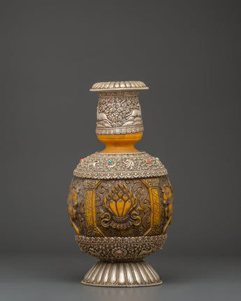 Traditional Tibetan vase