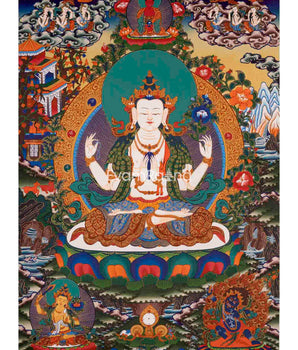 Four-Armed Avalokiteshvara Chenresig