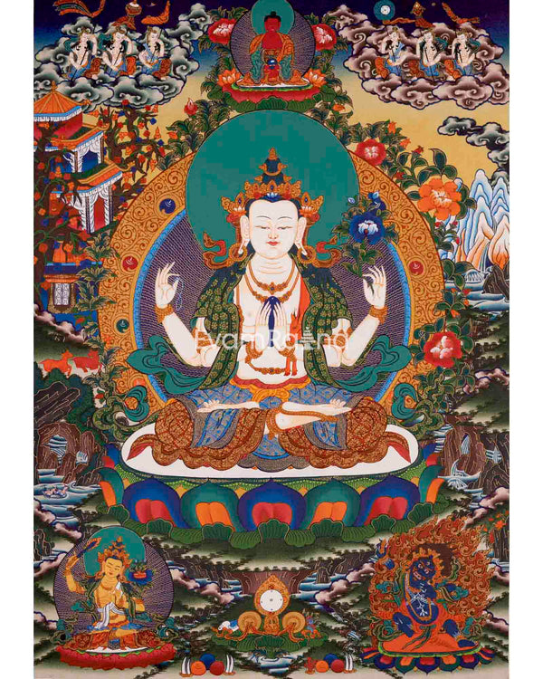 Four-Armed Avalokiteshvara Chenresig