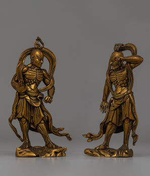 Fujin and Raijin​ Statue