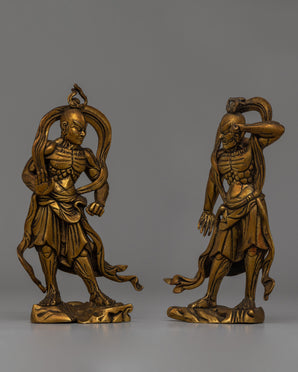 Fujin and Raijin Statue