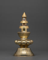 Traditional Brass Gajur