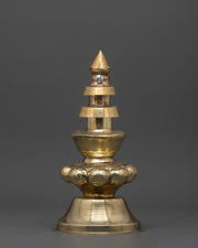 Traditional Brass Gajur