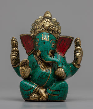 Brass Ganesha Statue