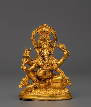 four-armed-ganesh-statue