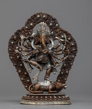 Dancing Machine Made Ganesha Statue