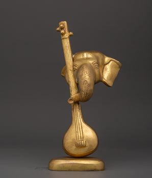 Traditional Ganesh Brass Statue