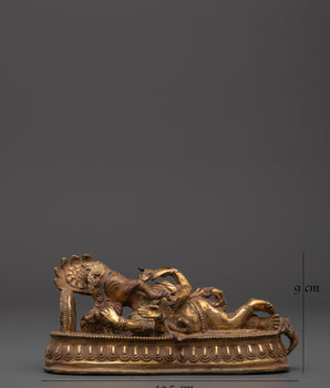 Hindu Wisdom Deity Ganesh Statue | Sleeping Ganesha Artwork