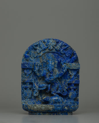 Lapis Lazuli Ganesha​ Statue