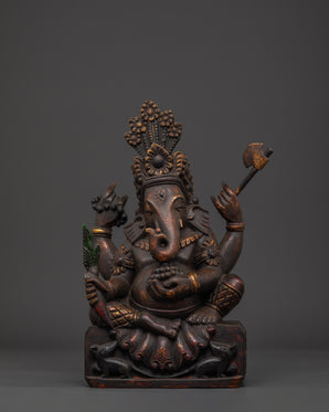 Symbol of Wisdom Ganesha Sculpture