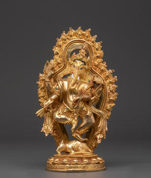 Exquisite Hindu Deity Ganesh Statue