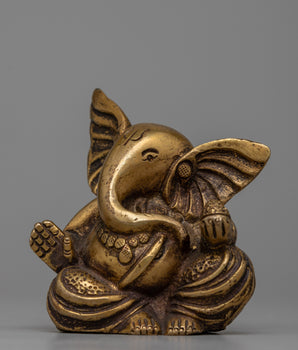 Ganesh Brass Statue