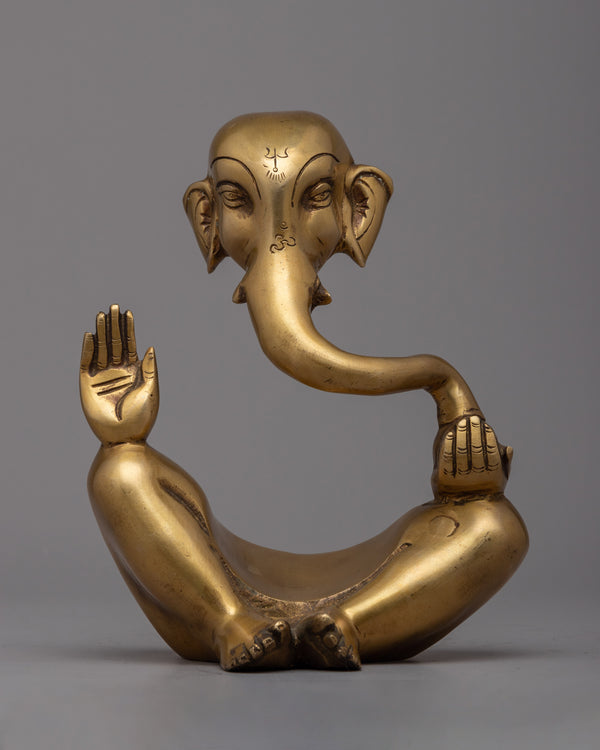 Ganesh Brass Statue