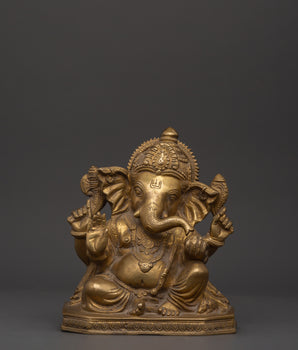 Sacred Ganesha Sculpture