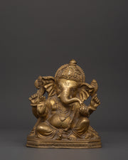 Sacred Ganesha Sculpture