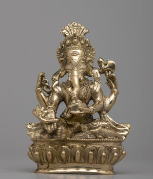 Ganesh Idol in Brass