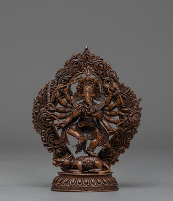 Wisdom Icon Ganesha Handmade Statue