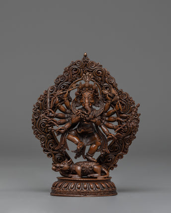 Wisdom Icon Ganesha Handmade Statue