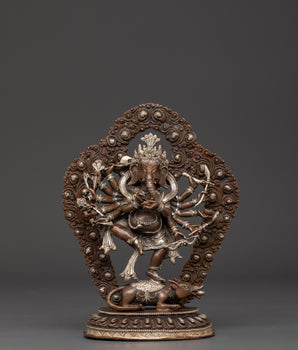 Hindu Elephant God Ganesha Idol