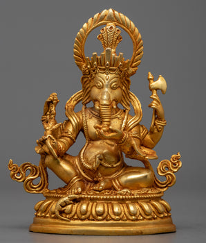 Sitting Lord Ganesh 