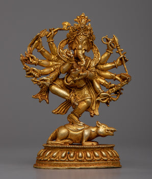 Dancing Ganesh Statue