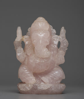 Crystal Ganesh Statue