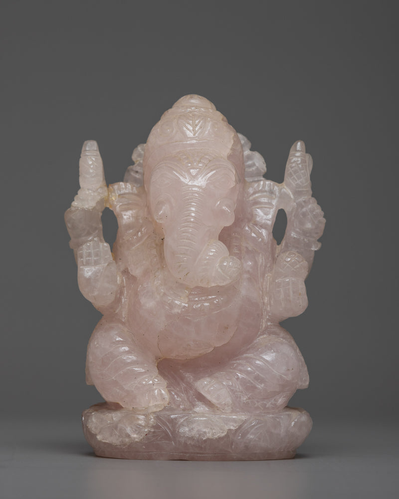 Crystal Ganesh Statue