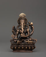 Handmade Hindu Deity Sculpture of Ganesh