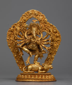 Standing Machine Made Ganesh Statue