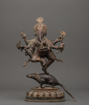 six-armed-ganesh-statue