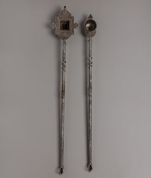 Buddhist Gangsa & Ganglus Set | Traditional Tibetan Ritual Sound Tools